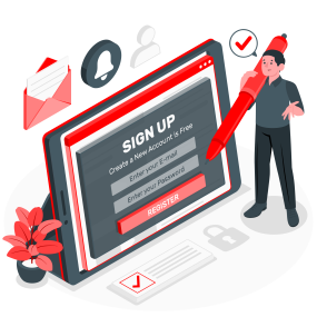 Sign up-amico